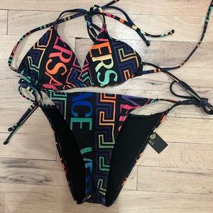 GRECA PRINT SWIMSUIT BIKINI Versace